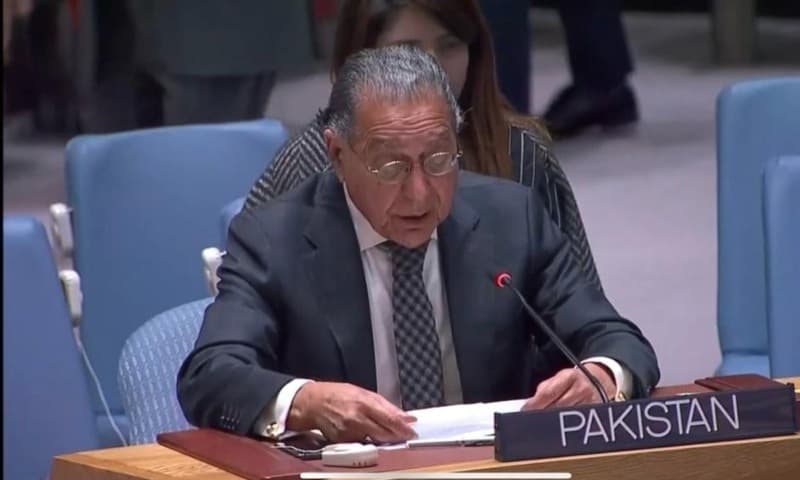 نماینده پاکستان در سازمان ملل می‌گوید کشورش از «تروریسم ناشی از افغانستان» نگران است