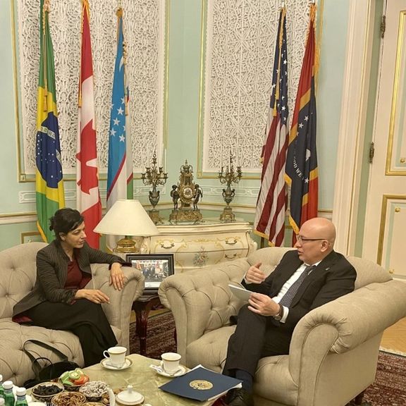 نماینده امریکا و سفیر اوزبیکستان درباره افغانستان گفتوگو کردند