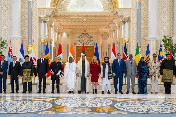 Taliban Ambassador Joins Female Envoy in UAE Diplomatic Ceremony, Sparking Attention