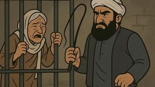 قاري صاحب دا زما سپین سرې انا مو ولې بندي کړې ده؟