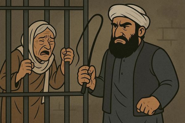 قاري صاحب دا زما سپین سرې انا مو ولې بندي کړې ده؟