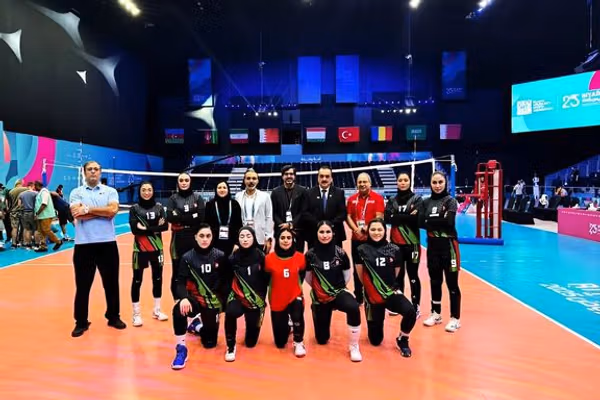 د افغانستان د ښځو د والیبال ملي لوبډله د مرکزي اسیا زون سیالیو کې ګډون کوي