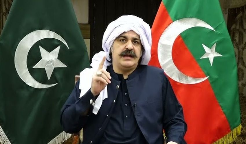 علي امین ګنډاپور: په خېبرپښتونخوا کې د ناامنۍ مسوول افغانستان دی