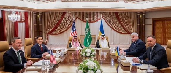 اوکراین او د امریکا استازو په سعودي عربستان کې خبرې پیل کړې