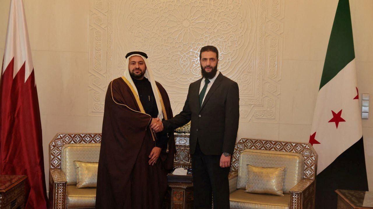 اولین دیدار وزیران خارجه کشورهای عربی با رهبر گروه حاکم بر سوریه