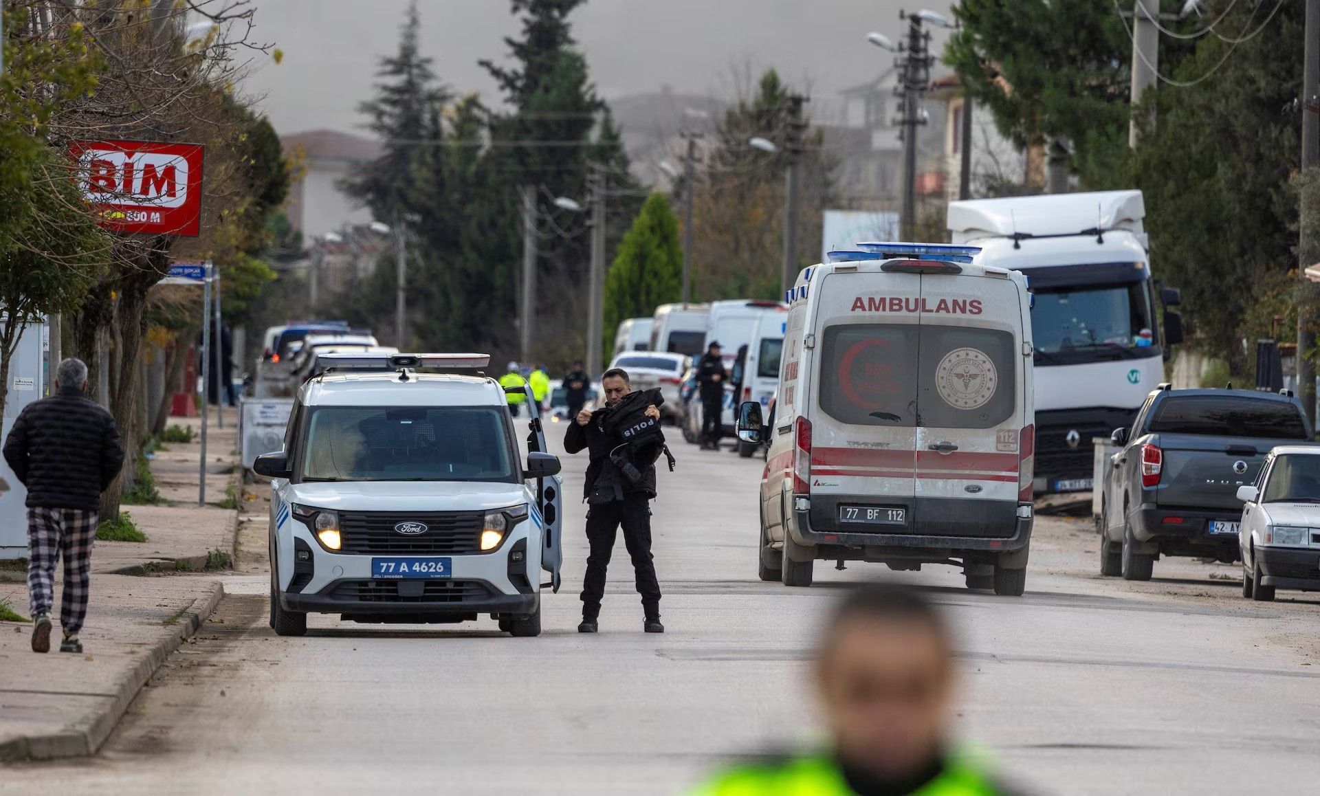 ترکیه می‌گوید شش جنگجوی داعش و سه نیروی پولیس بر اثر درگیری کشته شدند