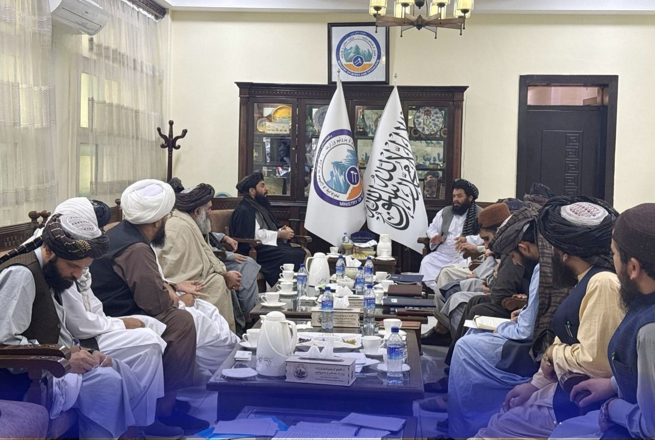 لوړپوړو طالب چارواکو د کاني پروژو د امنیت او پر وړاندې یې د شته خنډونو په اړه ناسته کړې