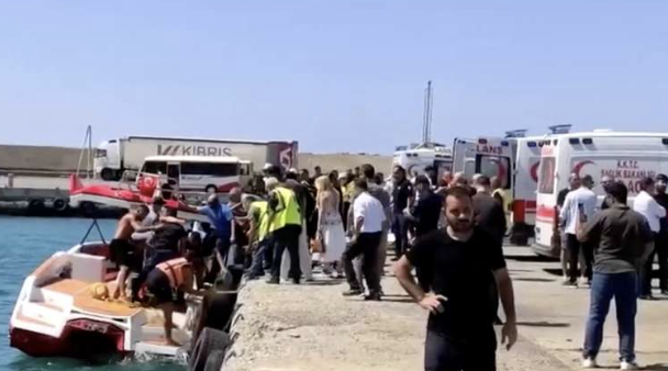 غرق سفينة تقل 270 شخصاً قبالة سواحل شمال قبرص