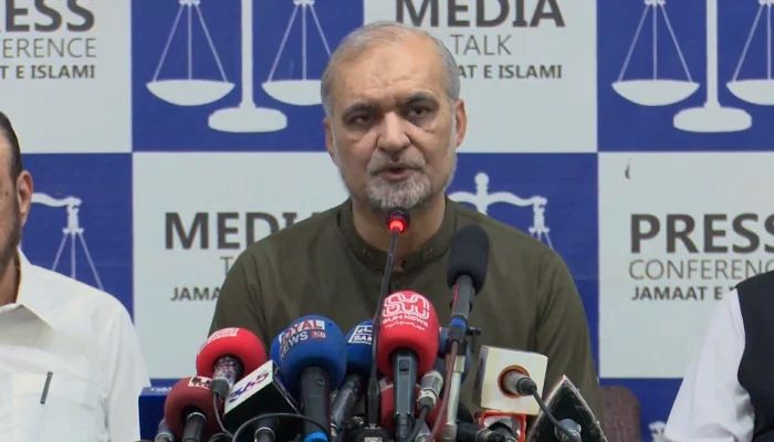 د جماعت اسلامي مشر له حکومت غوښتي چې په نړیواله کچه د کشمیر د قضیې ملاتړ  او غوښتنه  وکړي