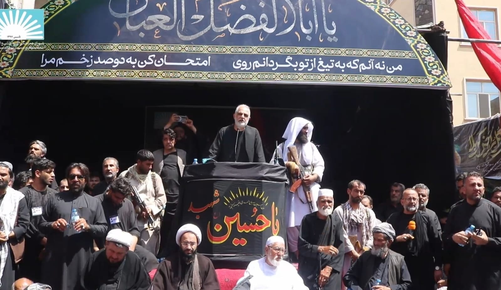 انتقاد از طالبان در مراسم عاشورا: مردم نان ندارند سردمداران فعلی ظاهرشان را بررسی می‌کنند