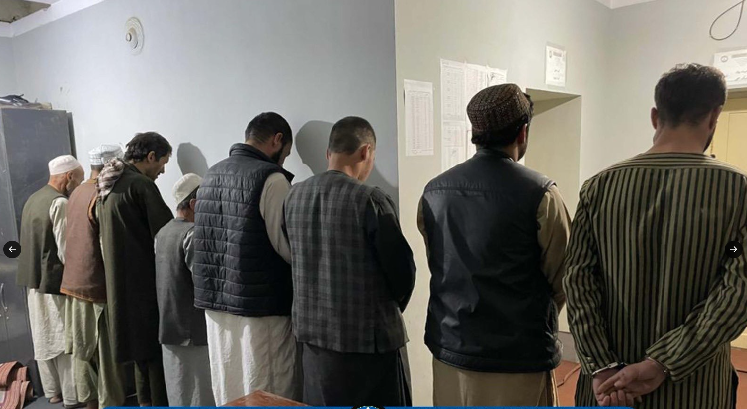 طالبان وایي په پنځو ولایتونو کې یې ۱۶ تنه د جنایي جرمونو په تړاو نیولي دي 