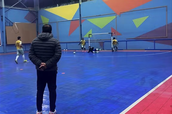 کابل ته تر ستنېدو وروسته؛ د افغانستان د فوټسال ملي لوبډلې خپل تمرین پیل کړ