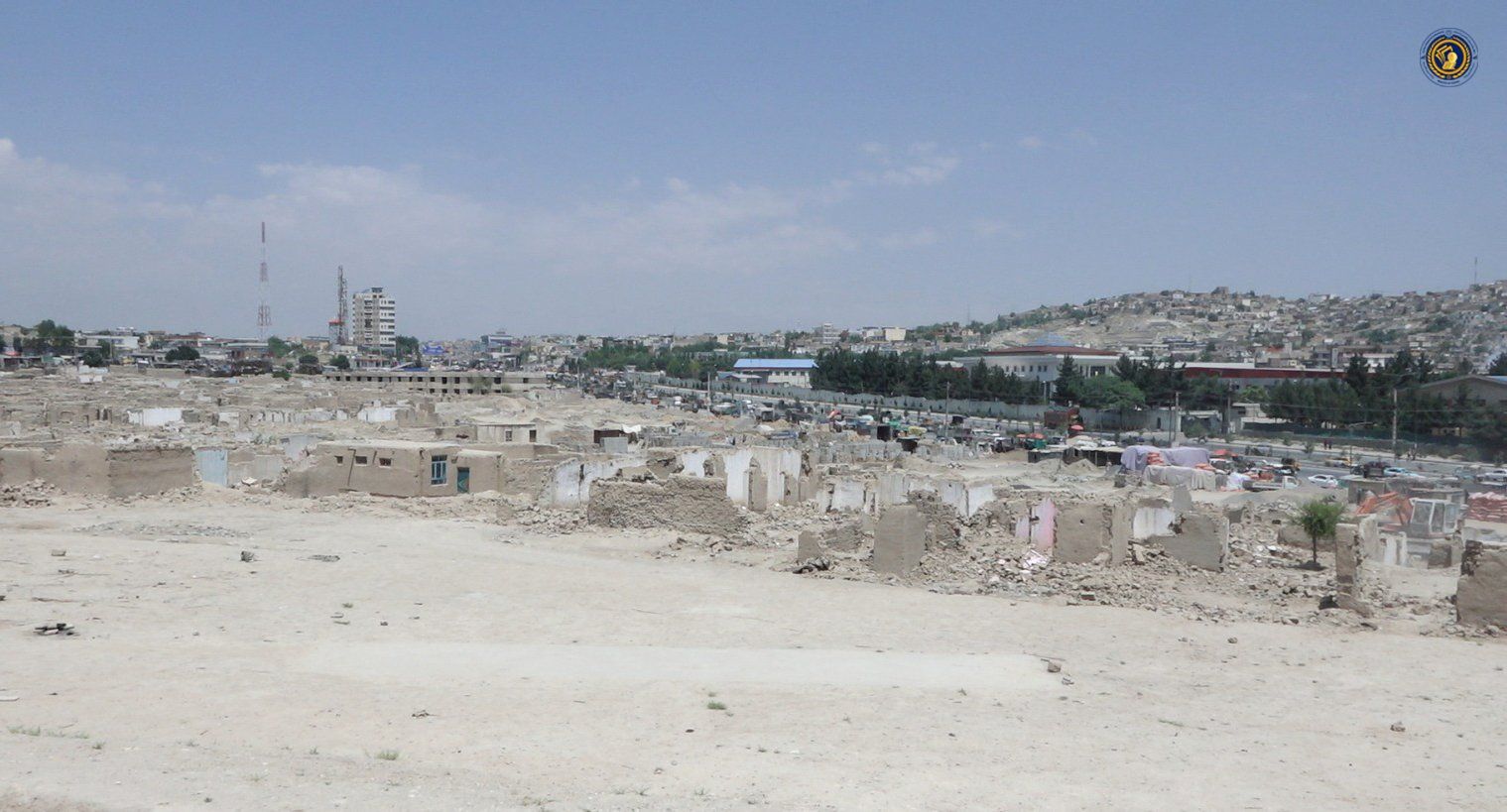 وزارت مالیه طالبان از تخریب ده‌ها خانه مسکونی در ولسوالی بگرامی کابل خبر داد