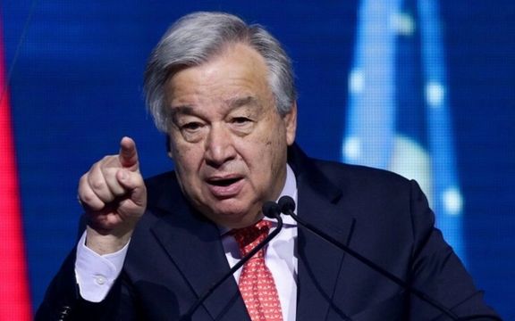 ګوترېش: د ایران لهخوا برېدونه د فلسطین د خلکو رنځ نه دوا کوي