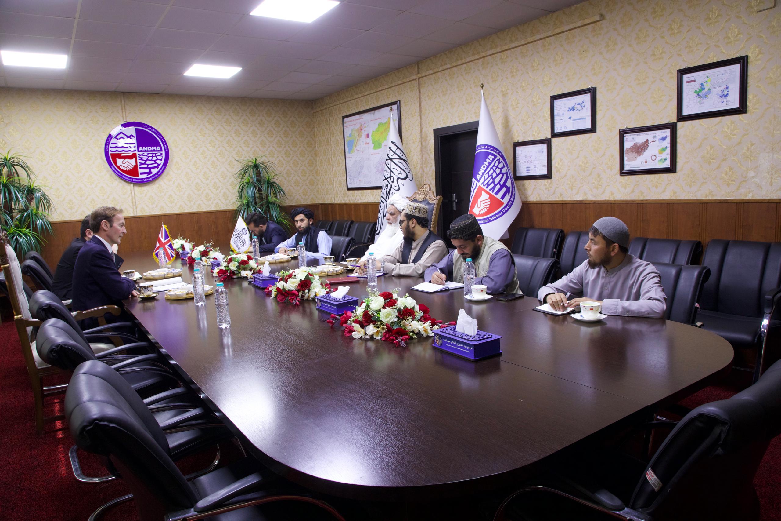 طالبانو له بریتانیا نه د پېښو د مدیریت د ظرفیت لوړولو په برخه کې د همکارۍ غوښتنه وکړه