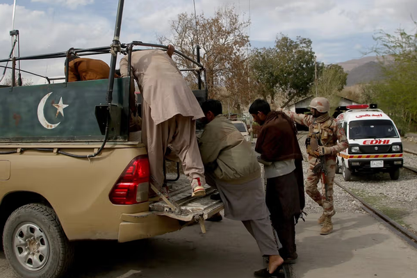 Pakistan Army Blames Afghan-Based Militants For Balochistan Train Attack