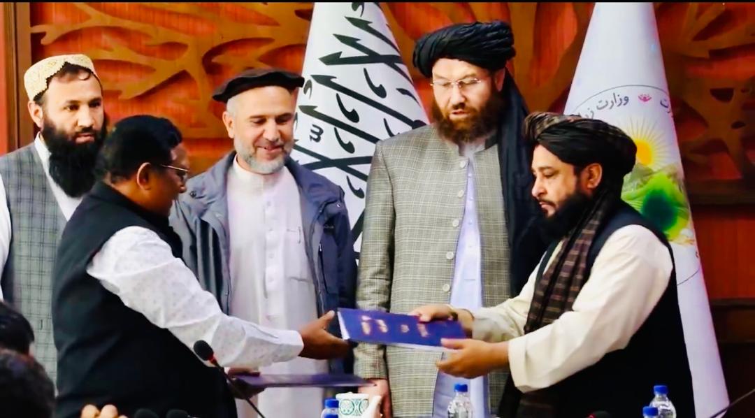 طالبان وایي د بزګرانو د ملاتړ په موخه یې د ۳۴ میلیونه ډالرو په ارزښت هوکړه لاسلیک کړې