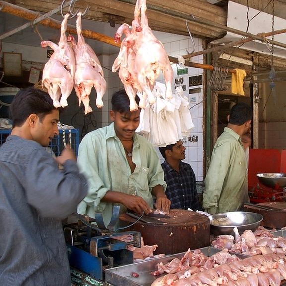 افغانستان سره د لارو تړل کېدو له امله پاکستان کې د چرګانو غوښې خورا ارزانه شوې دي