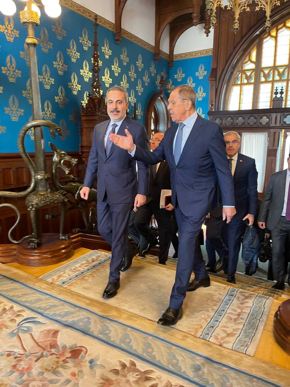 وزیر‌ خارجه ترکیه در‌ مسکو: جنگ اوکراین برنده ندارد