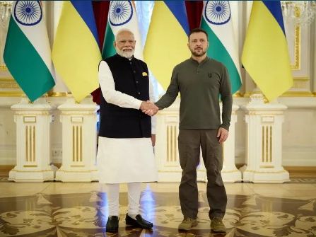 زلنسکی میگوید هند از تمامیت ارضی اوکراین حمایت میکند