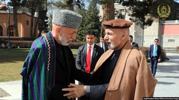 په ارګ کې د پخوانیو ولسمشرانو ګډ انځور