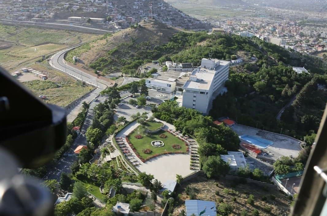 وزیر عدلیه طالبان در تپه تاریخی باغ‌بالای کابل 'تالار عروسی می‌سازد'