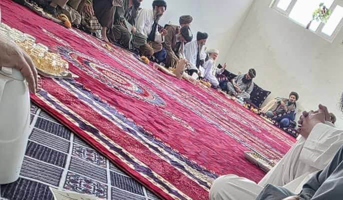 جلسه کمیسیون طالبان در ولسوالی یاوان