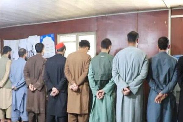 طالبانو په پنځو ولایتونو کې د جنایي جرمونو په تړاو ۲۲ کسان نیولي