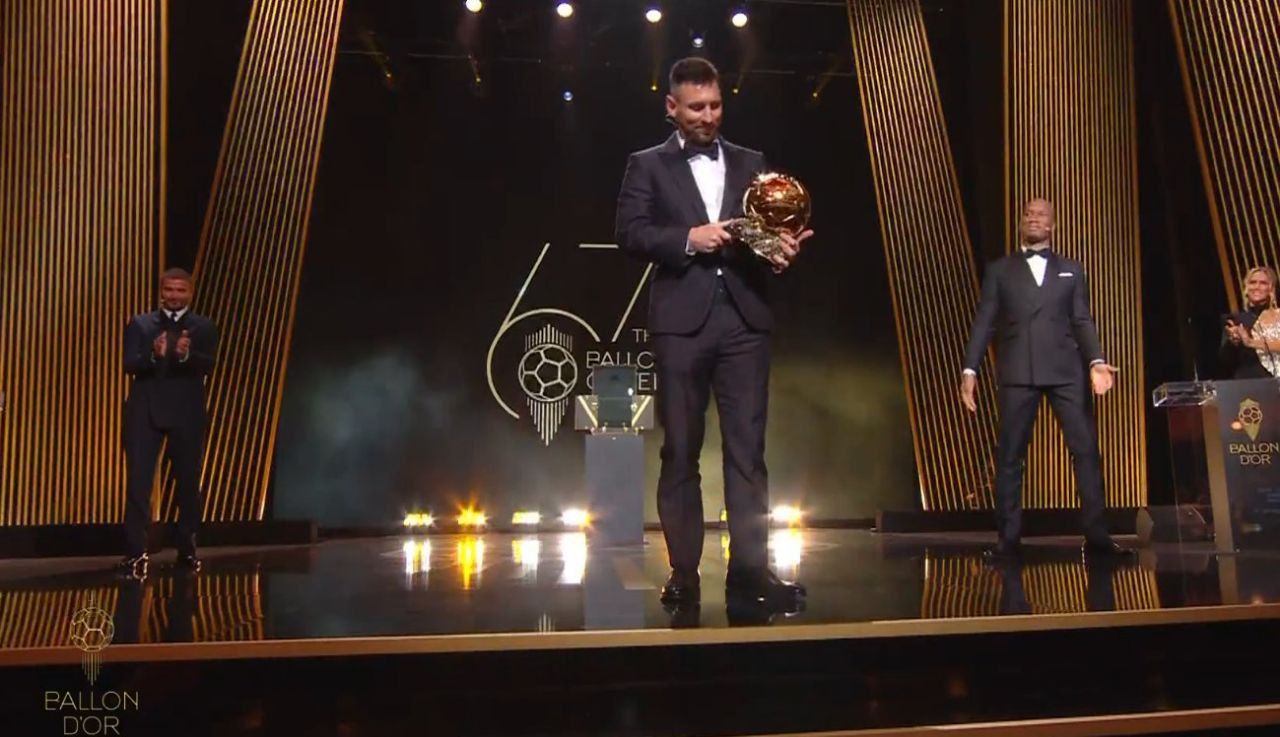 لیونل مسی برای هشتمین بار فاتح توپ طلا و دست نیافتنی‌تر شد