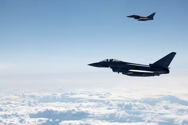 جت‌های بریتانیا، امریکا و ناتو در نزدیکی مرز روسیه، مانور ۱۲ ساعته انجام دادند