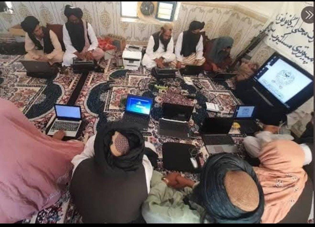 طالب‌لیکس: پسورد رئیس اداره امنیت سایبری اداره طالبان ۱۲۳۴۵۶۷۸ بود