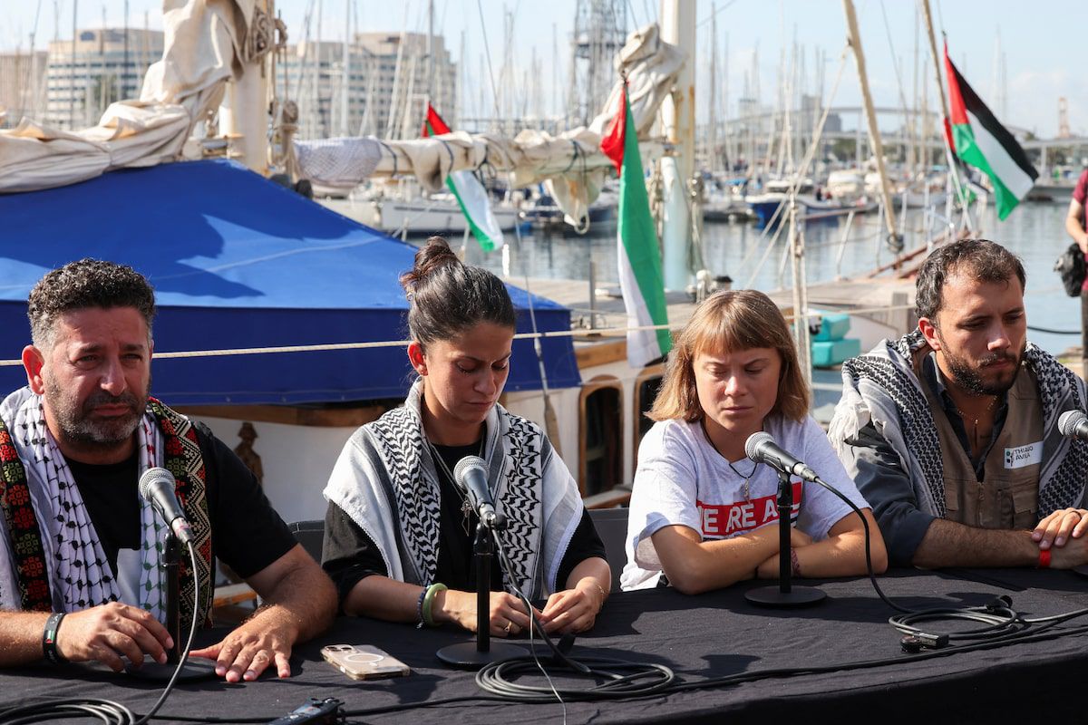 گرتا تونبرگ و دیگر فعالان بار دیگر با ناوگان کمک‌های بشردوستانه عازم غزه شدند