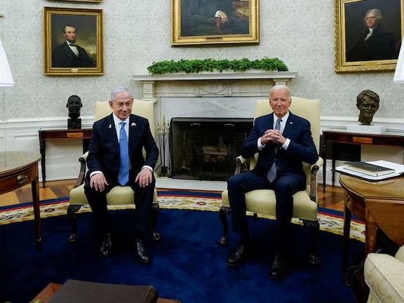 بایدن در دیدار با نتانیاهو خواهان برقراری آتشبس در غزه شد