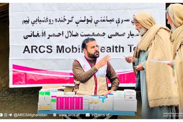 سرې میاشتې ټولنې تېره میاشت ننګرهار کې ۶۱ زره کسانو ته روغتیایي خدمتونه وړاندې کړي