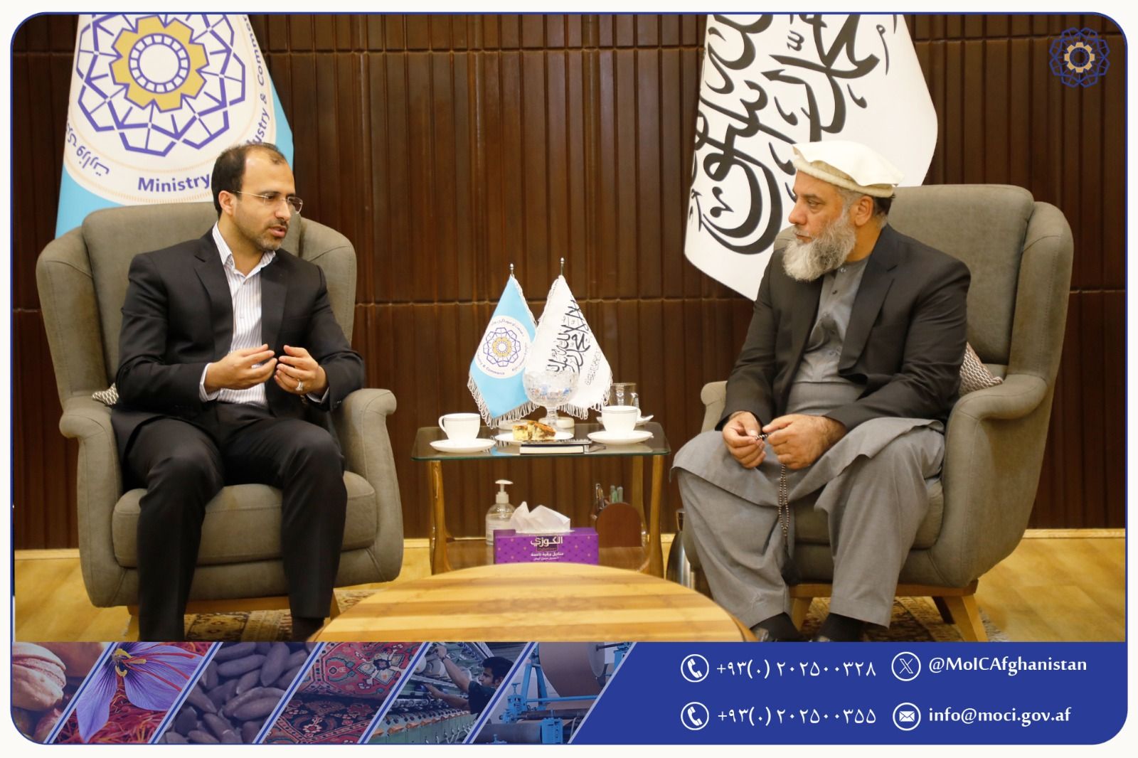 وزیر تجارت طالبان خواستار سرمایه‌گذاری بازرگانان ایرانی در افغانستان شد