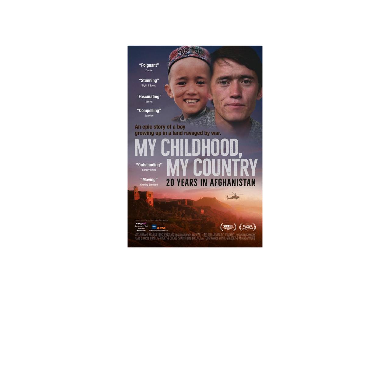 مستند زندگی یک پسر بامیانی برنده جایزه مهمترین جشنواره فیلم بریتانیا شد