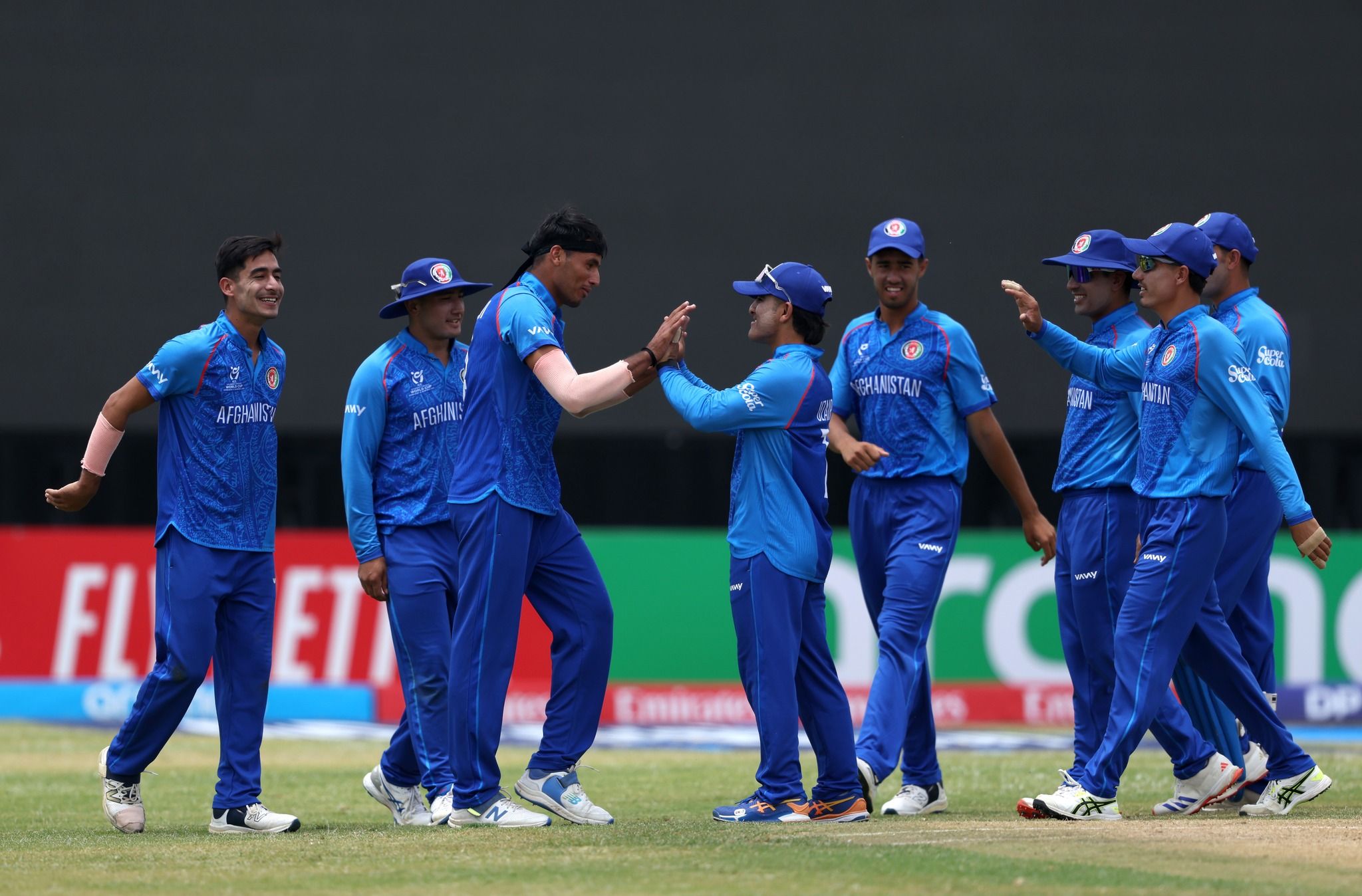سه پیروزی، شش امتیاز و صعود مقتدرانه تیم کریکت زیر ١٩سال افغانستان به دور بعد جام جهانی