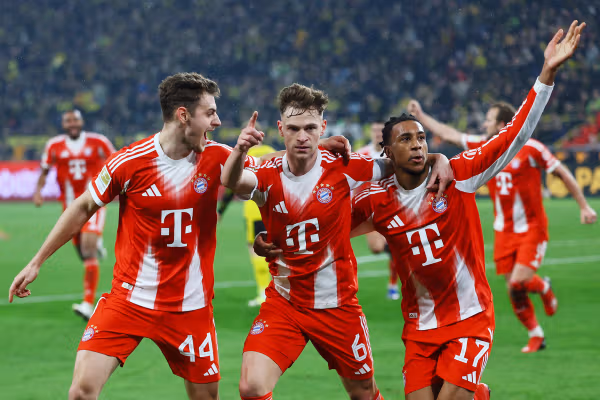 بایرن مونیخ در جدال مدعیان قهرمانی بوندس لیگا به پیروزی رسید