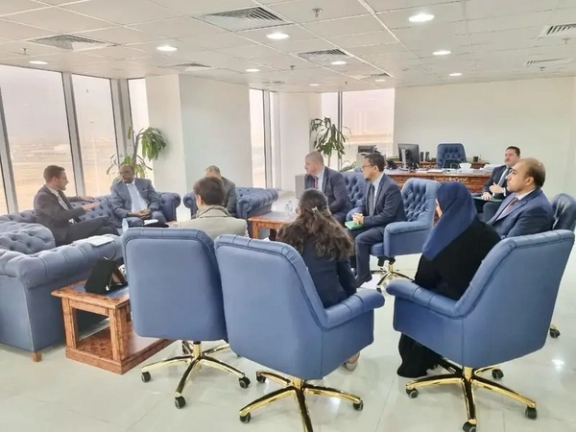 ټام وېسټ د افغانستان لپاره د اسلامي همکاریو د سازمان له ځانګړي استازي سره وکتل