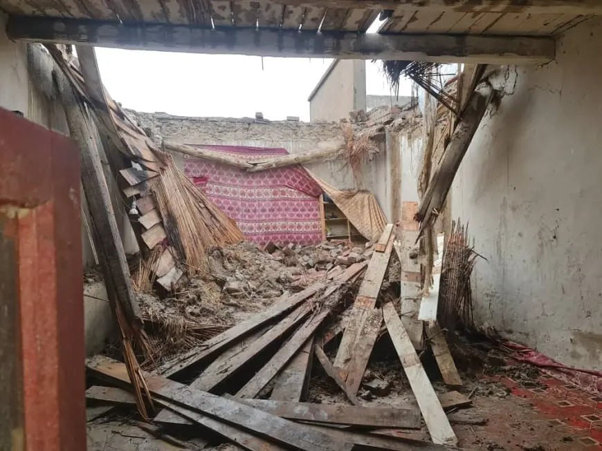 په خوست کې سختو ورښتونو او سېلابونو ۸۰ جریبه کرنیزه ځمکه زیانمنه کړې ده