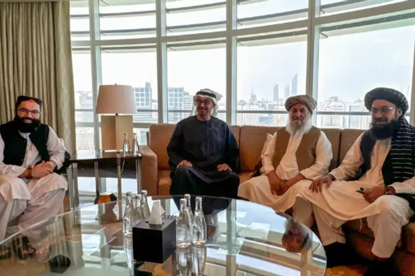 Taliban Prime Minister Meets UAE President in Abu Dhabi