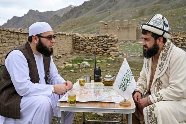 در حسرت حل اختلاف؛ حامیان طالبان تصاویر جعلی دیدار یعقوب و جمعه فاتح را منتشر کردند