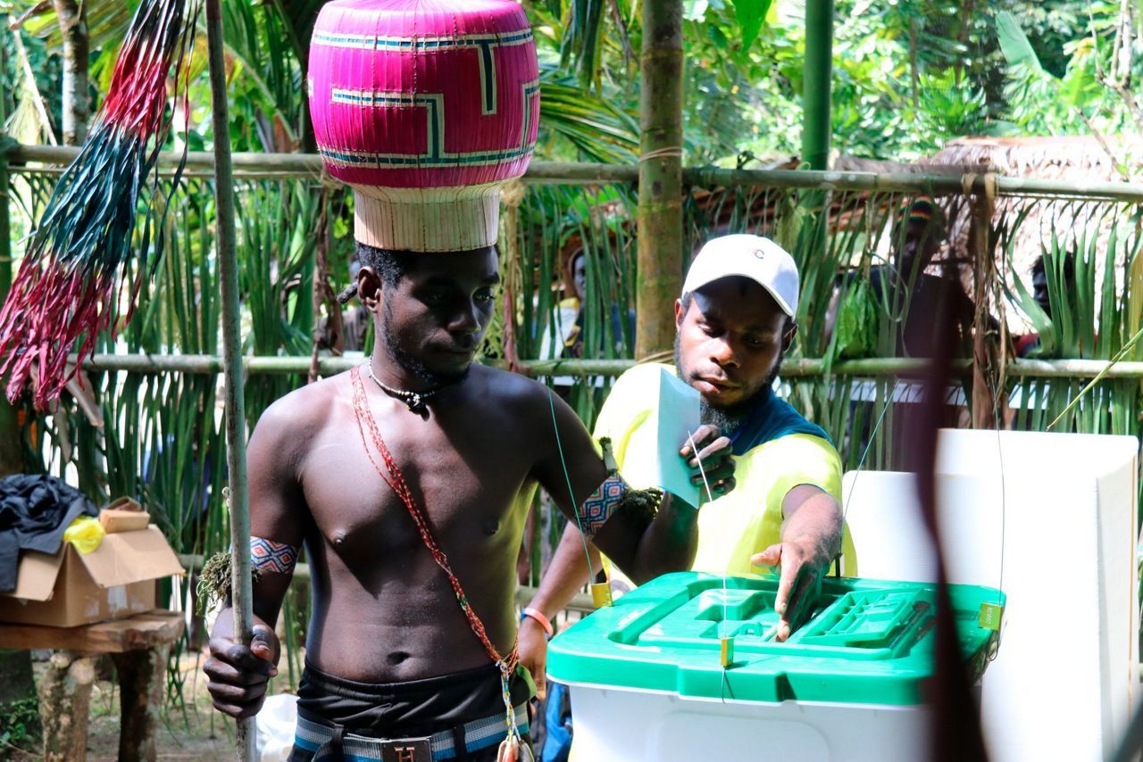  شهروندان پاپوا گینه نو روز دوشنبه برای انتخاب نمایندگان‌شان به پای صندوق‌های رای می‌روند