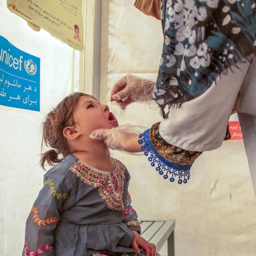 دور جدید واکسیناسیون فلج کودکان در افغانستان آغاز میشود