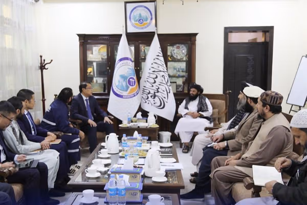 طالبان از تاخیر در استخراج معدن مس عینک توسط شرکت چینی ابراز نارضایتی کرد