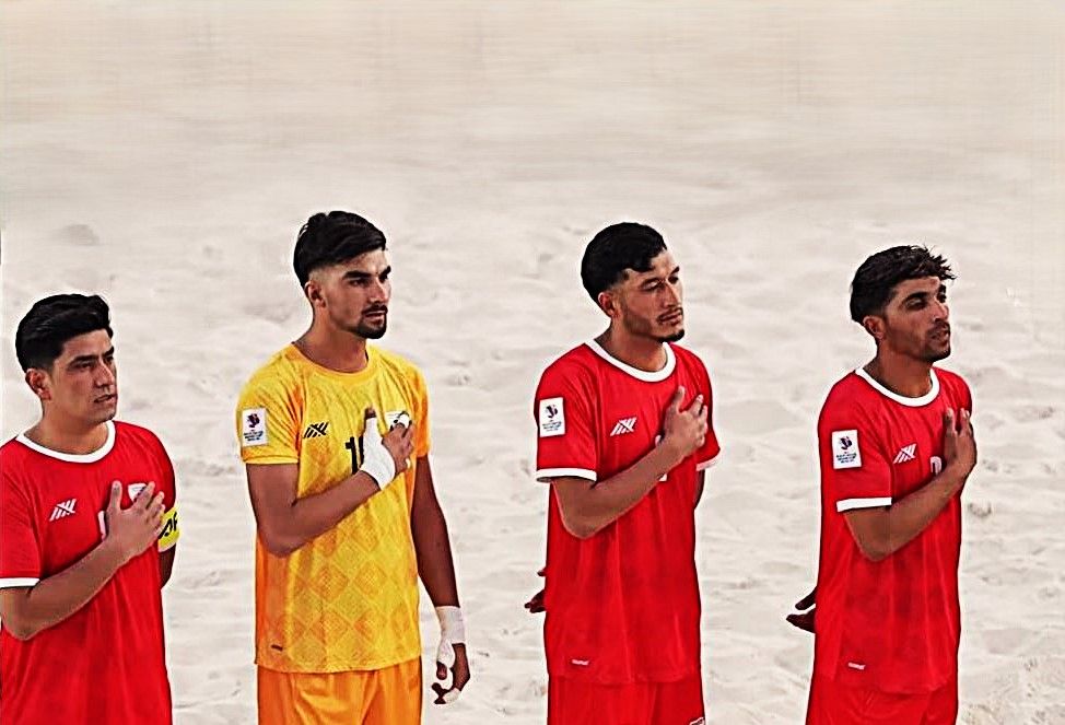 تیم فوتبال ساحلی افغانستان در دومین دیدار جام آسیایی به مصاف مدافع عنوان قهرمانی می‌رود