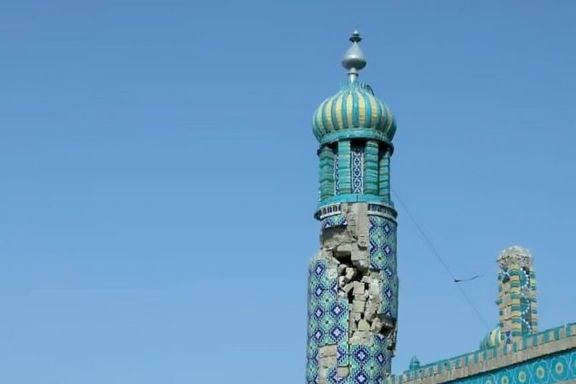 ایران د مزار شریف د روضې تاریخي ودانۍ د بیارغونې ژمنه وکړه