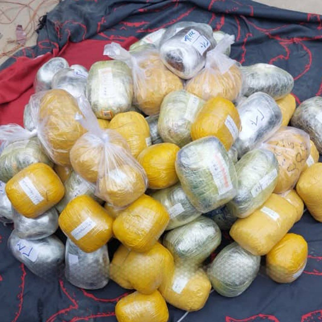 طالبان: څلورو ولایتونو کې مو ۲۵۸ کیلوګرامه نشه يي توکي او په تور یې ۳۱ کسان نیولي