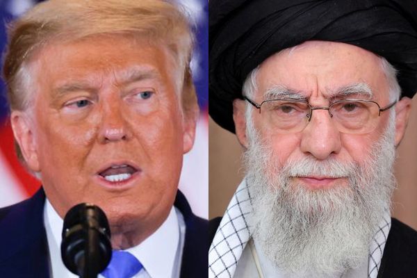 رویارویی خامنهای و ترامپ در میانه اعتراضات در ایران