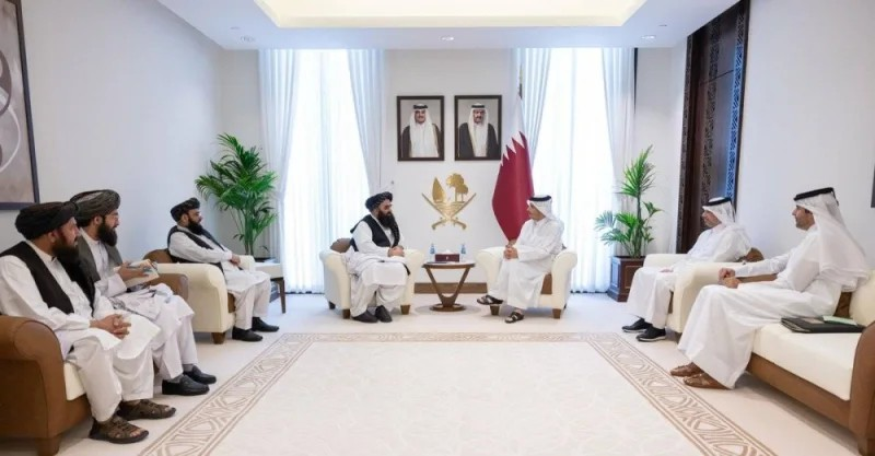 د قطر لومړي وزیر له امیرخان متقي سره «د افغانانو د ملاتړ» لارې چارې وڅیړلې